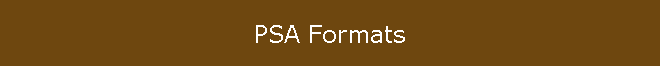 PSA Formats